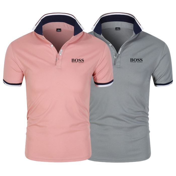 [KAUFEN SIE 1, BEKOMMEN SIE 2] 2er-Set Essential Polo-Shirts